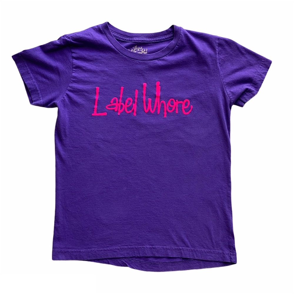 FIVE CROWN “LABEL WHORE” TEE - SIZE MEDIUM